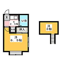 エレガンスヤマダ  ｜ 愛知県刈谷市井ケ谷町下ノ瀬（賃貸アパート1K・1階・20.02㎡） その2