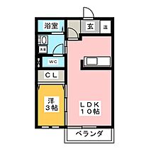 セマンス  ｜ 愛知県知立市長田３丁目（賃貸アパート1LDK・1階・34.30㎡） その2