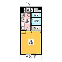 知立ガーデンパレス  ｜ 愛知県知立市牛田町コネハサマ（賃貸マンション1K・3階・26.56㎡） その2