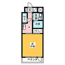 グランデュ桜II  ｜ 愛知県刈谷市井ケ谷町寺山下（賃貸マンション1K・2階・28.80㎡） その2