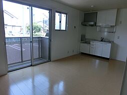 メープルＡ長篠 2階ワンルームのリビング/ダイニング