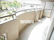 広々としたベランダ