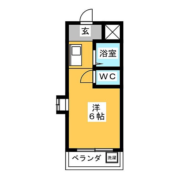 ラ・トゥールナリタ ｜愛知県東海市加木屋町東島田(賃貸マンション1R・5階・18.90㎡)の写真 その2