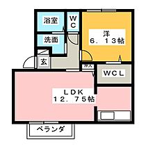 アネックスBANNO  ｜ 愛知県大府市吉田町５丁目（賃貸アパート1LDK・1階・42.07㎡） その2