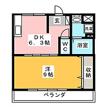 グリーン桃山  ｜ 愛知県大府市桃山町４丁目（賃貸アパート1DK・1階・37.67㎡） その2