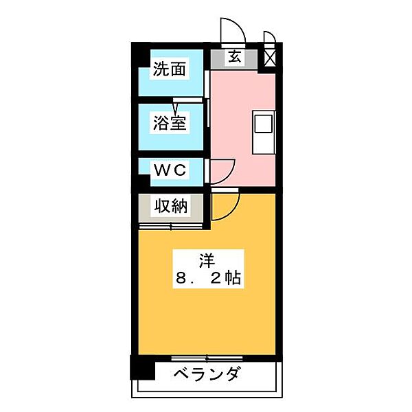 ラフィネ鯉江本町 ｜愛知県常滑市鯉江本町１丁目(賃貸マンション1K・1階・28.56㎡)の写真 その2