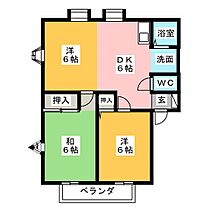 ＭＥＭＯＲＩＡＬ ＫＡＭＩＹＡ　Ｂ棟  ｜ 愛知県知多市八幡字新道（賃貸アパート2LDK・2階・53.51㎡） その2