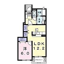 オレンジハウスＡ  ｜ 愛知県知多市新知東町３丁目（賃貸アパート1LDK・1階・45.72㎡） その2