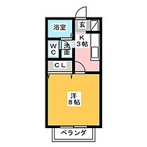 ＫＥコーポ新舞子  ｜ 愛知県知多市大草字見内山（賃貸アパート1K・2階・24.48㎡） その2