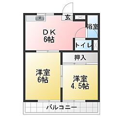 🉐敷金礼金0円！🉐コーポハレルヤ