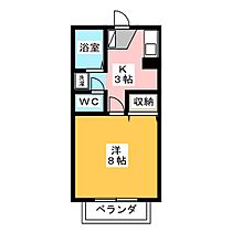 パラシオン  ｜ 愛知県岩倉市東町東市場屋敷（賃貸アパート1K・1階・26.90㎡） その2