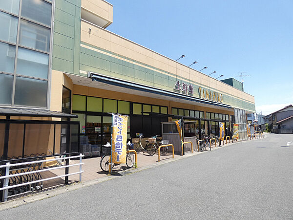 画像23:スーパー「生鮮館やまひこ岩倉店まで587m」