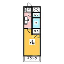 アーバンサカエ  ｜ 愛知県岩倉市栄町２丁目（賃貸マンション1K・3階・20.90㎡） その2