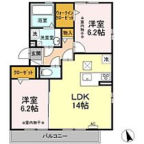 マスターズS 301 ｜ 愛知県岩倉市曽野町中街道26（賃貸アパート2LDK・3階・60.88㎡） その2