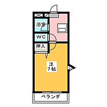 ソレアード下稲  ｜ 愛知県岩倉市下本町下寺廻（賃貸マンション1K・2階・23.94㎡） その2