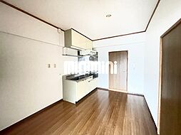 パークサイド藤 4階3DKのリビング/ダイニング