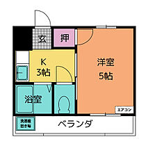 レジデンス昭和  ｜ 愛知県豊明市前後町鎗ケ名（賃貸マンション1K・2階・16.00㎡） その2