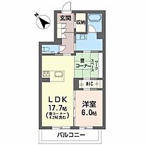 Ｌｅ　Ｌｉｅｎ（ル　リアン） 203 ｜ 愛知県豊明市新田町子持松13番地9（賃貸マンション1LDK・2階・60.57㎡） その2