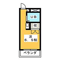 カレッジハイム森林  ｜ 愛知県尾張旭市東栄町１丁目（賃貸マンション1R・3階・19.00㎡） その2