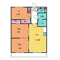 プレミール三郷  ｜ 愛知県尾張旭市三郷町栄（賃貸マンション3LDK・4階・68.25㎡） その2