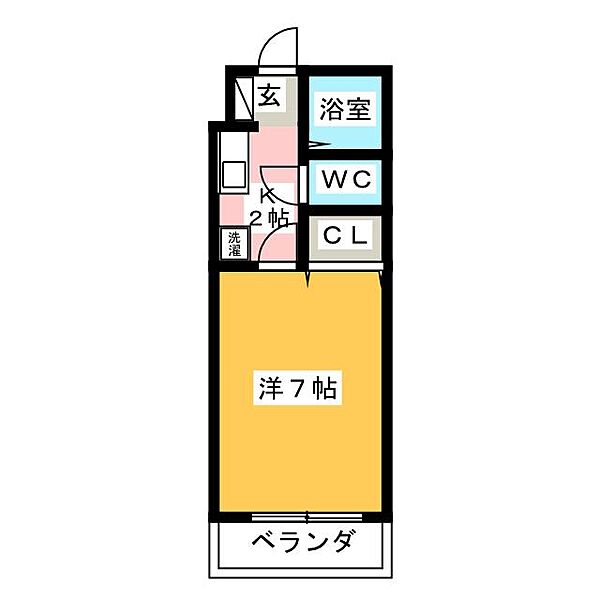 シャトー天神弐番館 ｜愛知県瀬戸市若宮町３丁目(賃貸マンション1K・2階・21.69㎡)の写真 その2