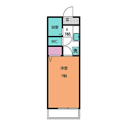 グリーンハイツ旭Ｃ_間取り_0