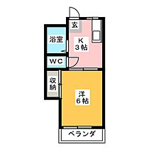 サンフォレスト  ｜ 愛知県尾張旭市柏井町公園通（賃貸アパート1K・2階・23.00㎡） その2