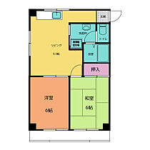 メゾンエクレール  ｜ 愛知県尾張旭市南本地ケ原町２丁目（賃貸マンション2LDK・3階・44.00㎡） その2