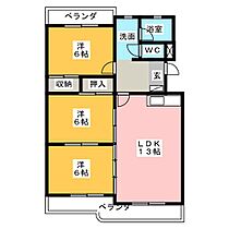 ピュアスト11  ｜ 愛知県瀬戸市原山町（賃貸マンション3LDK・2階・66.40㎡） その2