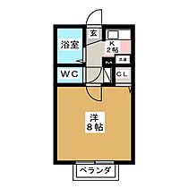 ボヌール北山台  ｜ 愛知県愛知郡東郷町北山台３丁目（賃貸アパート1K・2階・23.39㎡） その2