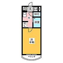 ベルコート三好I  ｜ 愛知県みよし市莇生町藤塚（賃貸マンション1K・2階・25.82㎡） その2