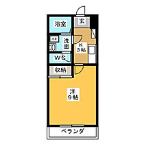 サンハウス2  ｜ 愛知県みよし市三好丘旭４丁目（賃貸マンション1K・2階・28.36㎡） その2