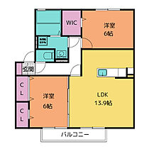 ラ・ルーチェ香久山  ｜ 愛知県日進市香久山２丁目（賃貸アパート2LDK・2階・62.70㎡） その2