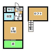 ル・クールＫ1  ｜ 愛知県みよし市福谷町仲田（賃貸アパート1K・1階・16.50㎡） その2