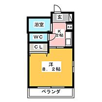 リトル黒川  ｜ 愛知県海部郡蟹江町錦１丁目（賃貸マンション1K・2階・24.75㎡） その2