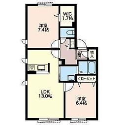 🉐敷金礼金0円！🉐たちばなファミリー12　B棟