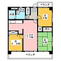 ヴィラ藤6階5.5万円