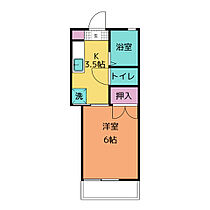 パストラル・ユー  ｜ 愛知県北名古屋市熊之庄新宮（賃貸アパート1K・2階・22.70㎡） その2