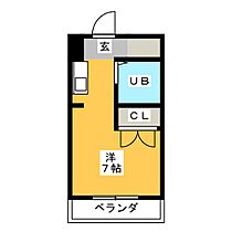 加島ハイツ  ｜ 愛知県北名古屋市加島新田屋敷（賃貸マンション1R・3階・17.99㎡） その2