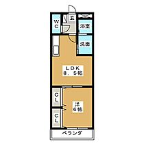 カームf本郷  ｜ 愛知県北名古屋市徳重本郷（賃貸マンション1LDK・1階・36.00㎡） その2