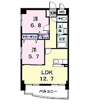 グランツコート  ｜ 愛知県弥富市平島東２丁目（賃貸マンション2LDK・1階・55.53㎡） その2