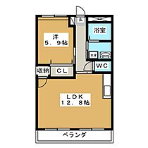 コーポミツワＢ  ｜ 三重県桑名郡木曽岬町大字中和泉（賃貸マンション1LDK・1階・45.63㎡） その2