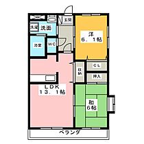 リバーサイド五明　Ｃ  ｜ 愛知県弥富市五明４丁目（賃貸マンション2LDK・3階・57.33㎡） その2