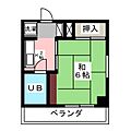 大嶽弥富マンション2階3.5万円