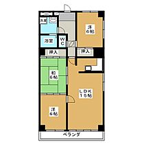 Ｂａｓｉｓ Ｋ  ｜ 静岡県静岡市葵区吉野町（賃貸マンション3LDK・4階・73.71㎡） その2