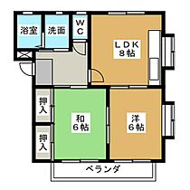 トリム  ｜ 静岡県静岡市駿河区手越（賃貸アパート2DK・1階・48.80㎡） その2