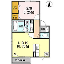 フェリスII  ｜ 静岡県静岡市葵区上伝馬（賃貸アパート1LDK・2階・40.43㎡） その2