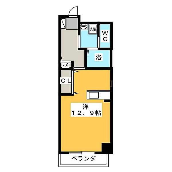 アストレア本通 ｜静岡県静岡市葵区本通５丁目(賃貸マンション1R・5階・38.13㎡)の写真 その2