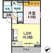 オーガスタ三番町 101 ｜ 静岡県静岡市葵区三番町23-4（賃貸アパート1LDK・1階・37.56㎡） その2