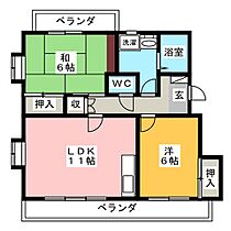 セピアコート中田  ｜ 静岡県静岡市駿河区中田本町（賃貸マンション2LDK・1階・55.44㎡） その2